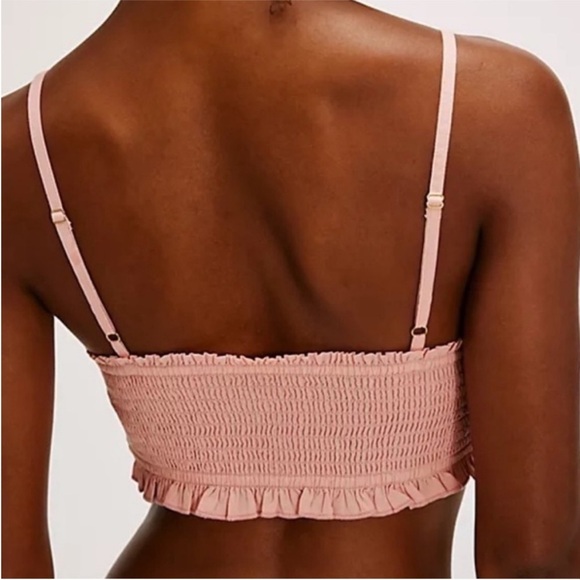 Beautiful Free People Delicate Pink Bralette Tallulah - Picture 3 of 7